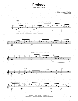 page one of Prelude (Solo Guitar)