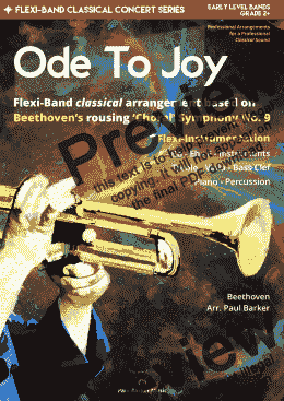 page one of Ode To Joy (Flexi-Band)