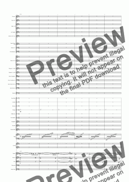 page one of Symphony No 1: 3rd Movement