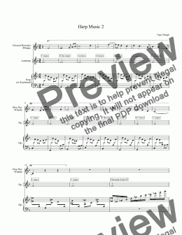 page one of David's City: 10. Harp Music 2