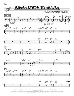 page one of Seven Steps To Heaven (Real Book – Melody & Chords)