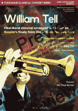page one of William Tell Overture (Flexi-Band)