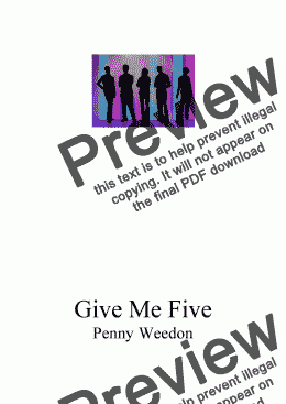 page one of Give Me Five