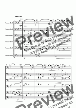 page one of Moonlight Serenade