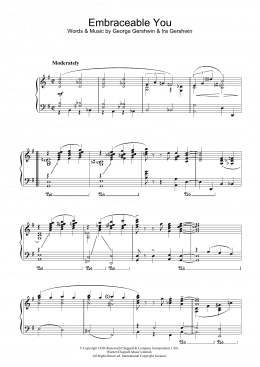 page one of Embraceable You (Piano Solo)