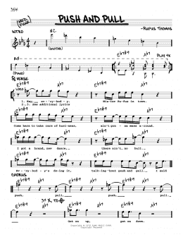 page one of Push And Pull (Real Book – Melody & Chords)