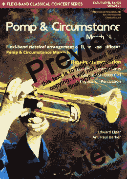 page one of Pomp and Circumstance March No. 4 (Flexi-Band)
