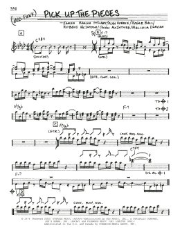 page one of Pick Up The Pieces (Real Book – Melody & Chords)