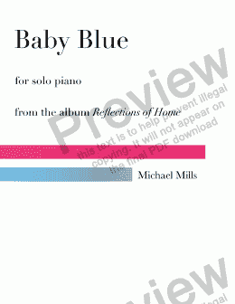 page one of Baby Blue