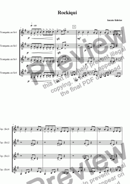 page one of rockiqui   4 trompettes
