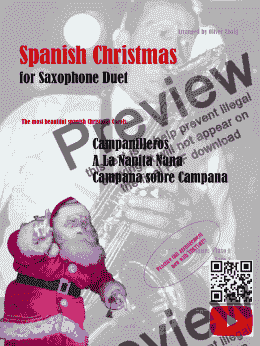 page one of Christmas Pack_Saxo_2 - Saxophonen