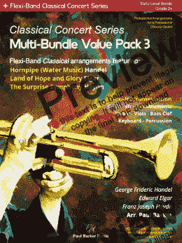 page one of Flexi-Band Classical Concert Series Multi-Bundle Value Pack 3