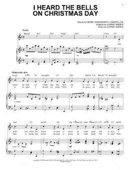 page one of I Heard The Bells On Christmas Day [Jazz Version] (arr. Brent Edstrom) (Piano & Vocal)