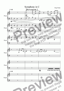 page one of Symphony  Redub 2