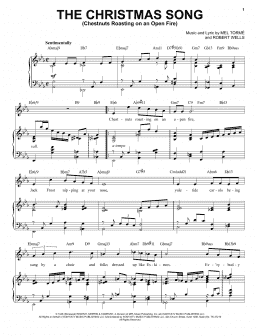 page one of The Christmas Song (Chestnuts Roasting On An Open Fire) [Jazz Version] (arr. Brent Edstrom) (Piano & Vocal)