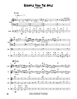 page one of Scrapple From The Apple (Transcribed Score)
