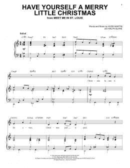 page one of Have Yourself A Merry Little Christmas [Jazz Version] (arr. Brent Edstrom) (Piano & Vocal)