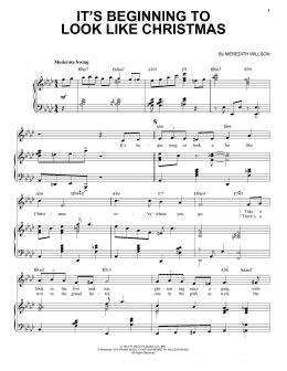 page one of It's Beginning To Look Like Christmas [Jazz Version] (arr. Brent Edstrom) (Piano & Vocal)