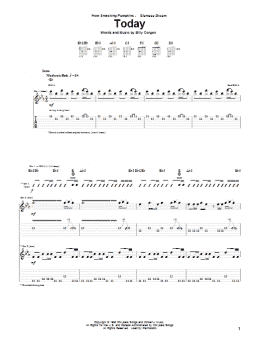 page one of Today (Guitar Tab)