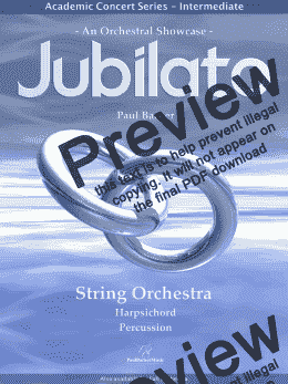 page one of Jubilato [String Orchestra] 