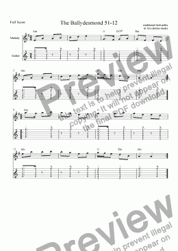 page one of Ballydesmond Polka 51-12