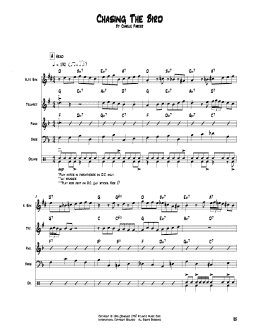 page one of Chasing The Bird (Transcribed Score)