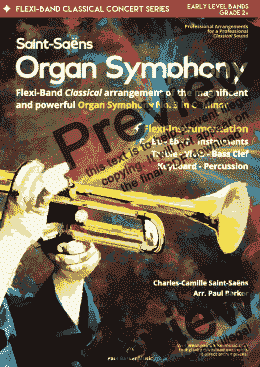 page one of  Saint-Saëns  Organ Symphony (Flexi-Band)