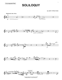 page one of Soliloquy (Piano Solo)