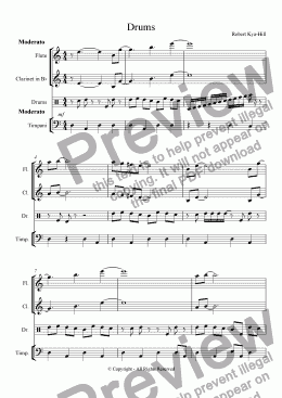 page one of Drums