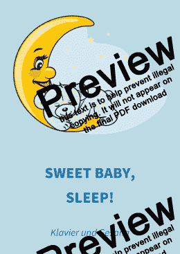page one of Sweet Baby, Sleep!