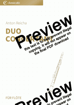 page one of Duo Concertant