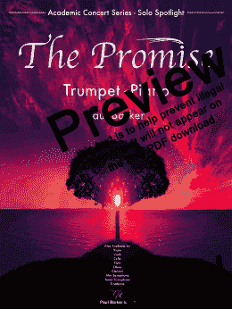 page one of The Promise - [Trumpet & Piano] 