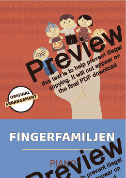 page one of Fingerfamiljen