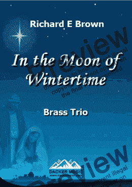 page one of In the Moon of Wintertime -  Brass