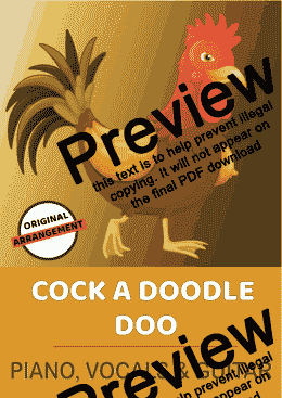 page one of Cock A Doodle Doo