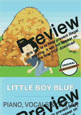 page one of Little Boy Blue