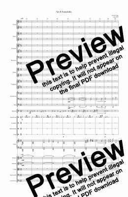 page one of Sci-fi Futuristic - Score and parts