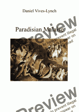 page one of Paradisian Malaise