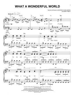 page one of What A Wonderful World (Accordion)
