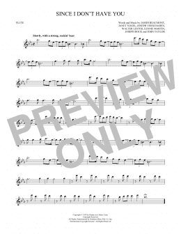 page one of Since I Don't Have You (Flute Solo)