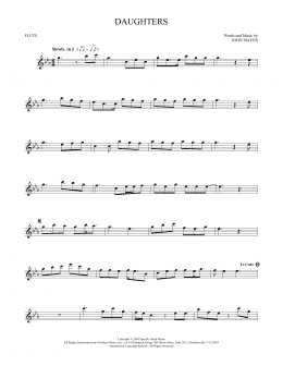 page one of Daughters (Flute Solo)
