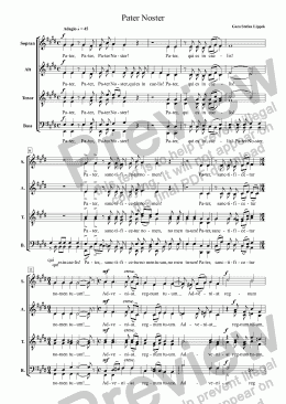 page one of Zwei Gesänge für gemischten Chor a capella