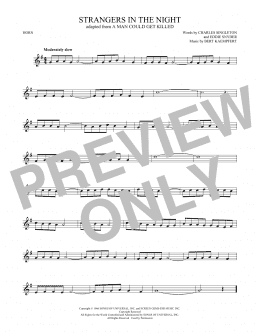 page one of Strangers In The Night (French Horn Solo)