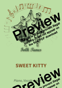 page one of Sweet Kitty