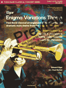 page one of Enigma Variations Theme (Flexi-Band)