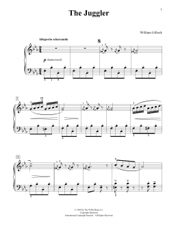 page one of The Juggler (Educational Piano)