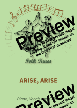 page one of Arise, arise