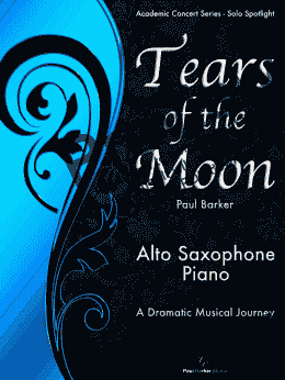 page one of Tears of the Moon [Alto Saxophone & Piano] 