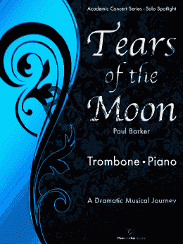 page one of Tears of the Moon [Trombone & Piano] 