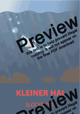 page one of Kleiner Hai